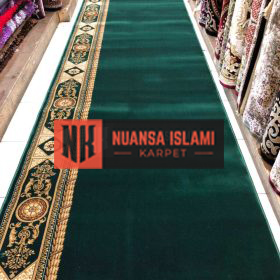 Karpet Masjid Grade A Hijau Polos di Sidoarjo