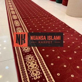 Karpet Masjid Grade A Merah Motif di Sidoarjo