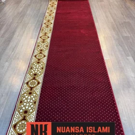 karpet masjid royal padisah merah bintik