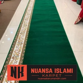 karpet masjid super royal hijau