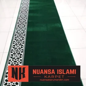 karpet masjid turki mirac hijau